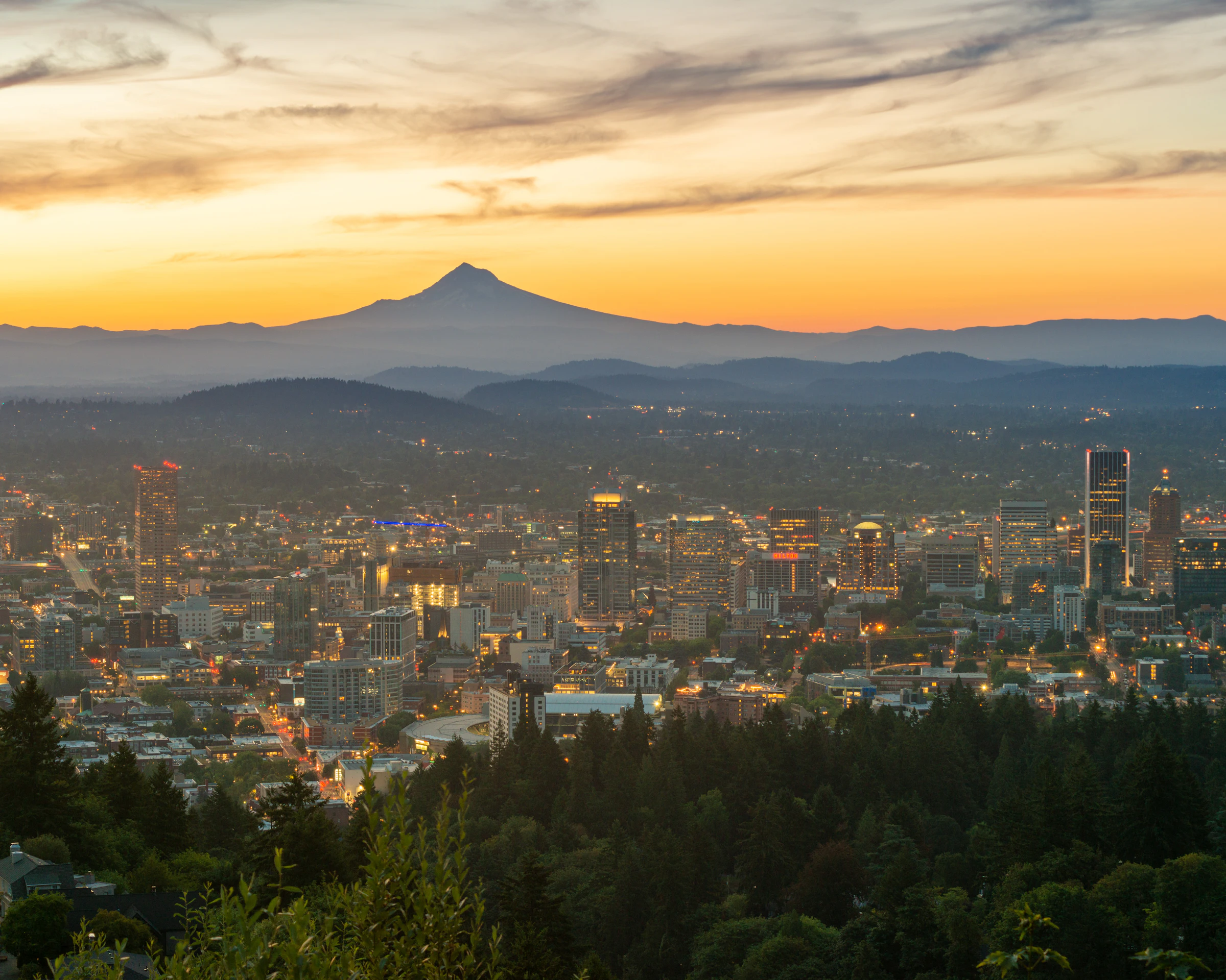 Portland & Mount Hood